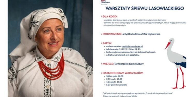 Tarnobrzeg. Zaśpiewaj po lasowiacku. Zaproszenie na warsztaty