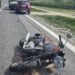 Trzebiesławice: Motocyklista uderzył w osobówkę
