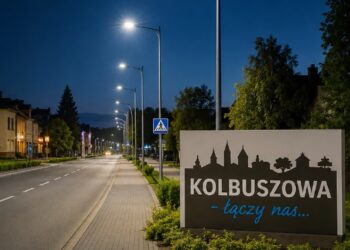 Kolbuszowa: Nowe oświetlenie w mieście nad Nilem…