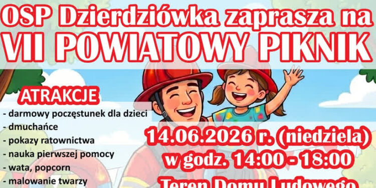 Dzierdziówka: W niedzielę bezpieczny piknik