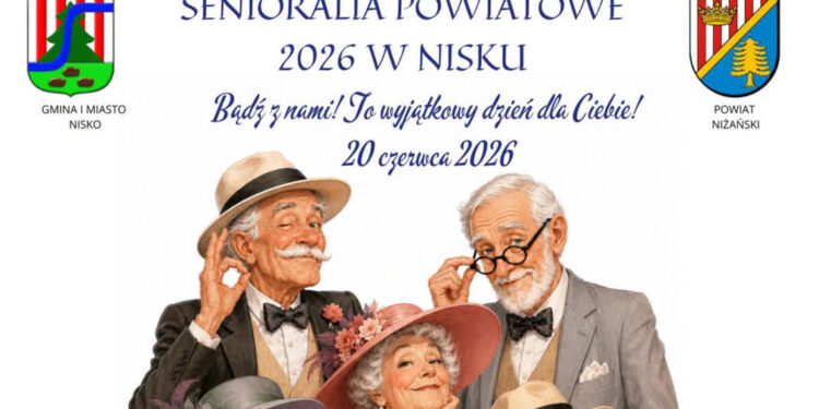Nisko: W sobotę seniorzy przejmą klucze do miasta. Ruszają Powiatowe Senioralia