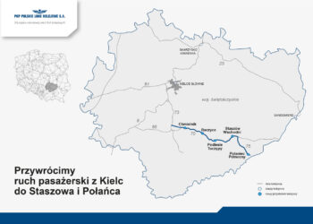 Staszów, Połaniec:  Inwestycje PLK SA umożliwią przywrócenie połączeń kolejowych na południu województwa świętokrzyskiego