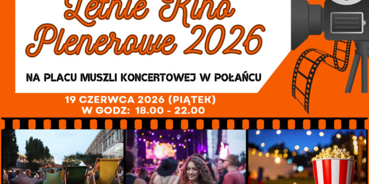 Połaniec: Letnie Kino Plenerowe 2026