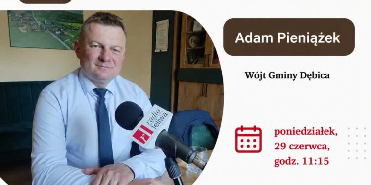 Dębica: Rozmowa  z …… wójtem Gmina Dębica Adam Pieniążek