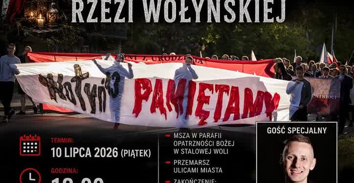 Stalowa Wola: II Wielki Marsz Pamięci ku czci Ofiar Rzezi Wołyńskiej