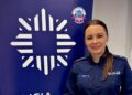 Mł. asp. Agnieszka Wilk, rzecznik prasowy komendanta miejskiego policji w Tarnobrzegu