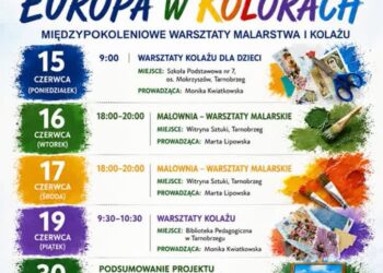Tarnobrzeg. Funduszowy Czerwiec i warsztaty „Europa w kolorach”