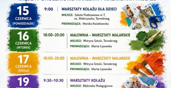 Tarnobrzeg. Funduszowy Czerwiec i warsztaty „Europa w kolorach”