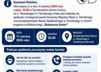 Tarnobrzeg: Spotkanie profilaktyczne – Bezpieczny Senior