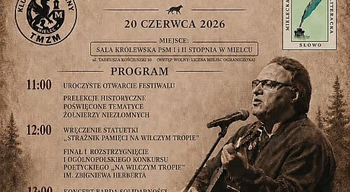 Mielec: Pierwsza edycja Festiwalu „Na Wilczym Tropie”.
