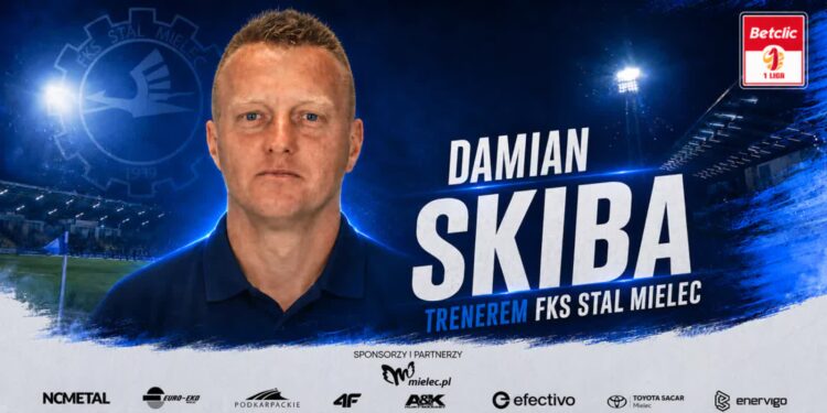 Mielec: Damian Skiba trenerem FKS Stal Mielec