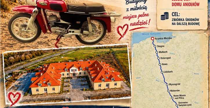 Grębów: Z Grębowa do Krynicy Morskiej na motorach dla nieuleczalnie chorych dzieci 11-14 czerwca – na trasie Sandomierz