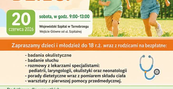 Tarnobrzeg. Specjaliści będą badać dzieci bez skierowań i zapisów