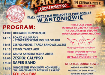 Radomyśl nad Sanem: Święto Karpia Królewskiego w niedzielę 14 czerwca. Oprócz rekreacji akcja charytatywna