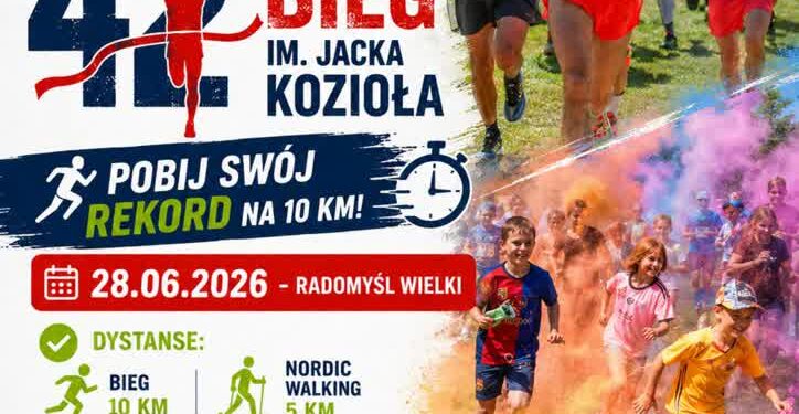 Radomyśl Wielki: Bieg  ku pamięci Jacka Kozioła
