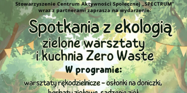 Stalowa Wola: W ten piątek piknik ekologiczny – zielone warsztaty i kuchnia Zero Waste