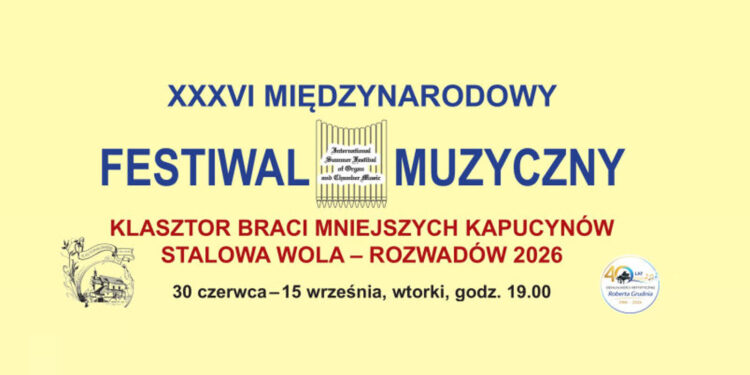 Stalowa Wola: Dziś rusza cykl koncertów Międzynarodowego Festiwalu Muzycznego w Rozwadowie – wystąpi  Grażyna Barszczewska