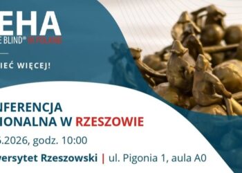 Rzeszów. Będą rozmawiać o dostępności i nowych technologiach dla niewidomych