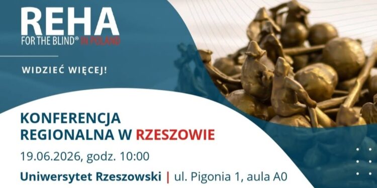 Rzeszów. Będą rozmawiać o dostępności i nowych technologiach dla niewidomych