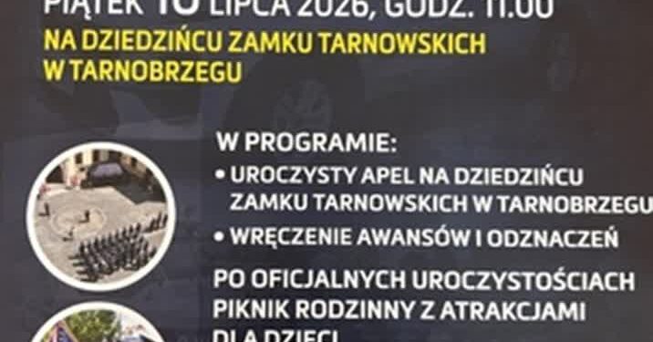 Tarnobrzeg. Uroczysty apel i rodzinny piknik z okazji Święta Policji