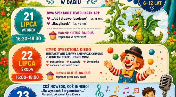 Dąbie: VI edycja Festiwalu Teatrów dla Dzieci w Parku Etnograficznym „Pod Kogutem”