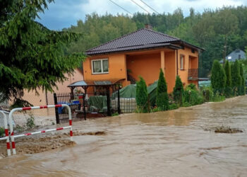 Sandomierz. Krajobraz po burzy