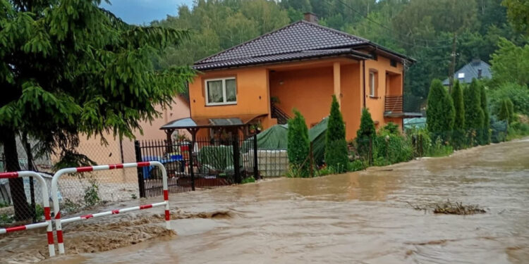 Sandomierz. Krajobraz po burzy