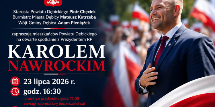 Dębica. Prezydent RP spotka się z mieszkańcami