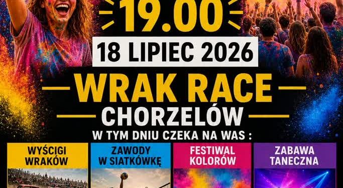 Mielec: Kolejna edycja Wrak Race Chorzelów