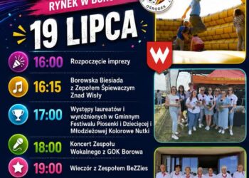 Borowa:  A w Borowej w parku gra….