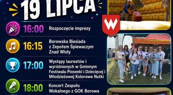 Borowa:  A w Borowej w parku gra….