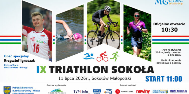 Region: Już w sobotę IX Triathlon Sokoła.