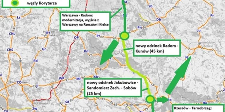 Region. Sześć miast jednym głosem w sprawie Korytarza Centralnego