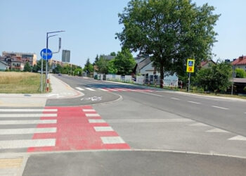 Nisko: Ulica 1000-lecia po przebudowie