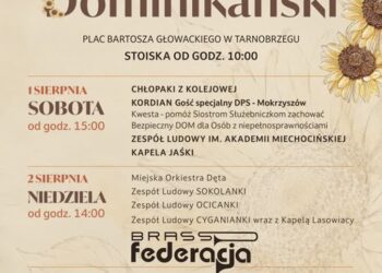Tarnobrzeg. XXVII Jarmark Dominikański. Dwa dni atrakcji na placu Bartosza Głowackiego