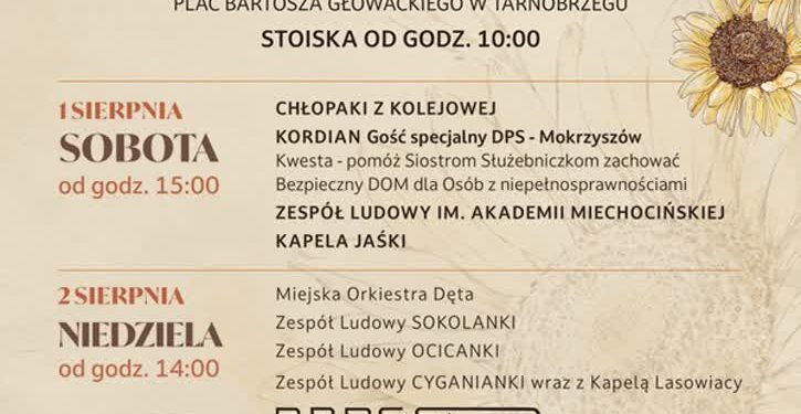Tarnobrzeg. XXVII Jarmark Dominikański. Dwa dni atrakcji na placu Bartosza Głowackiego