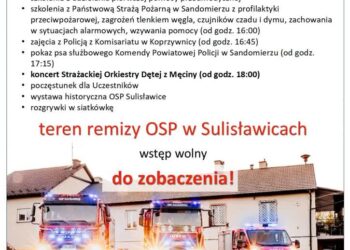 Sulisławice:  W niedzielę dzień otwarty OSP Sulisławice