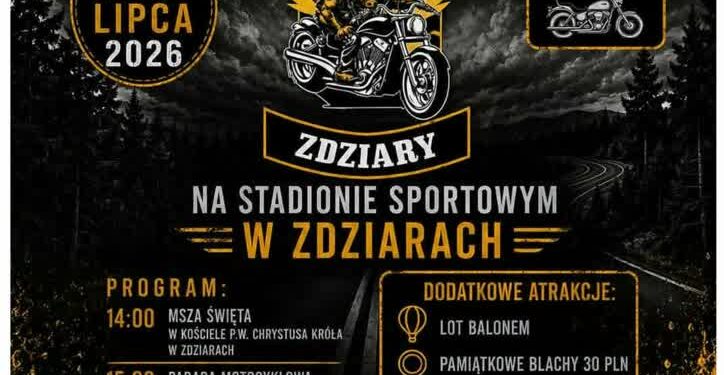 Zdziary. Trzeci piknik motocyklowy