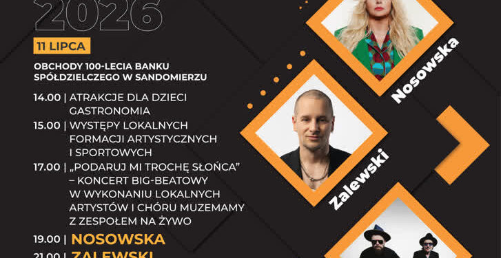 Sandomierz: Nosowska, Zalewski, Chylińska, Smolik/Kev Fox na Dniach Sandomierza