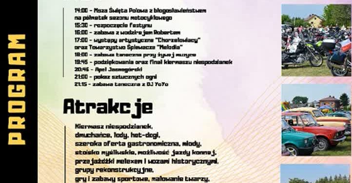 Chorzelów: Sanktuarium zaprasza na Festyn Parafialny