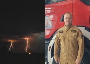 Tarnobrzeg. Po upale mogą nadejść burze. Strażacy przypominają o podstawowych zasadach