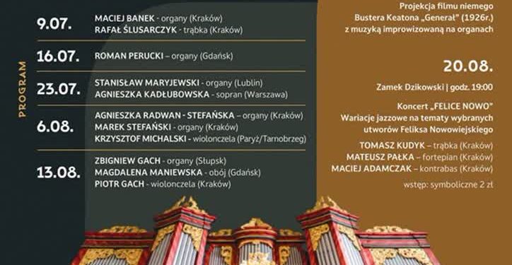 Tarnobrzeg. Siedem koncertów podczas XXXIV Festiwalu Muzyki Kameralnej i Organowej