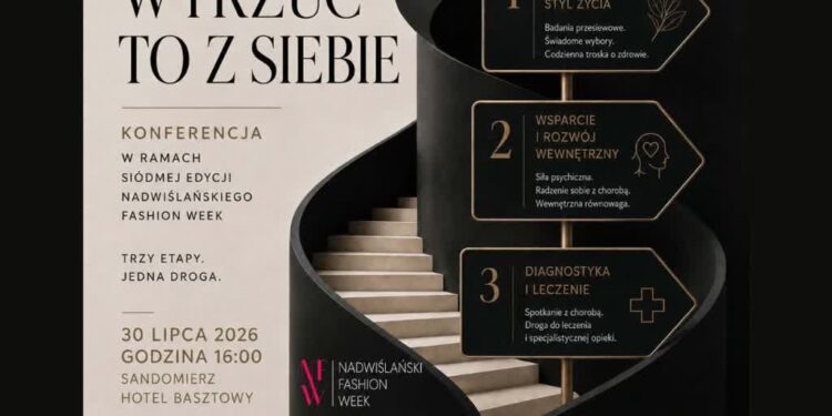 Sandomierz: Konferencja „Wyrzuć to z siebie” w ramach VII edycji Nadwiślańskiego Fashion Week.