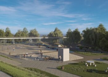Mielec: WYbrano koncepcję miejskiej plaży nad Wisłoką