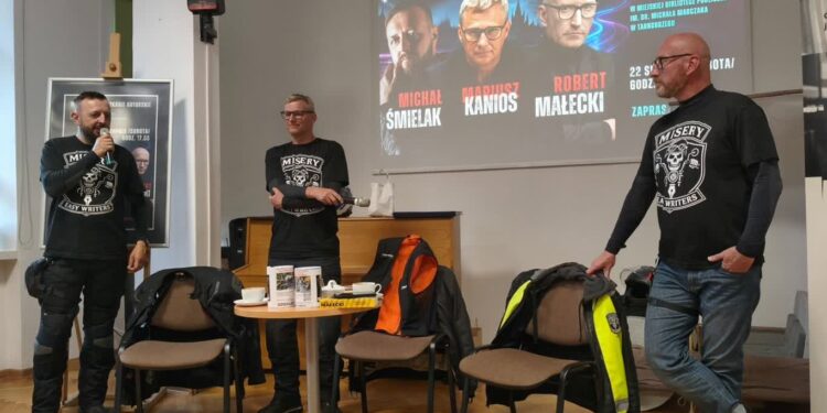 Tarnobrzeg. Piszą kryminały, jeżdżą na motocyklach i mają wielkie serce do pomagania