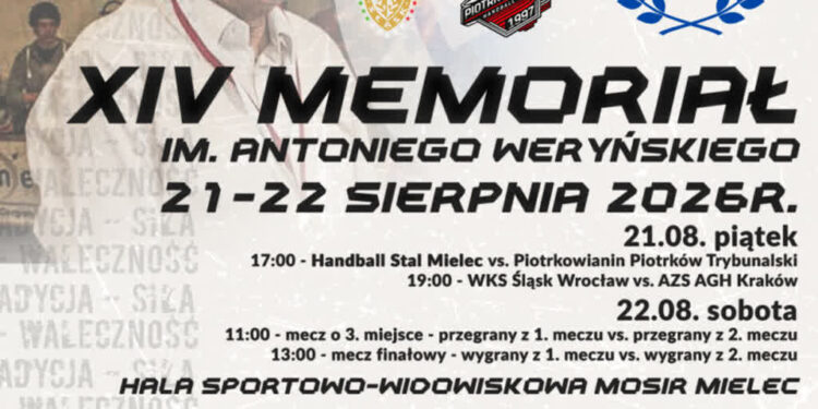 Mielec: XIV Memoriał im. Antoniego Weryńskiego