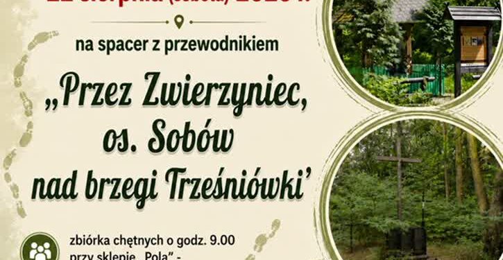 Tarnobrzeg. Przez Zwierzyniec, Sobów i nad Trześniówkę
