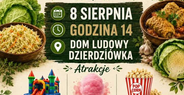 Dzierdziówka: Święto Kapusty w sobotę 8 sierpnia