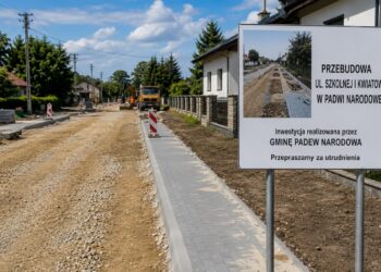 Padew Narodowa: Przebudowa ulic Szkolnej i Kwiatowej
