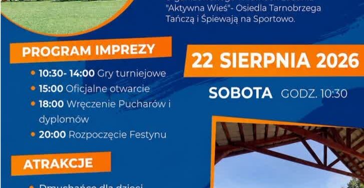 Tarnobrzeg: Festyn sportowo-rekreacyjny w Zakrzowie
